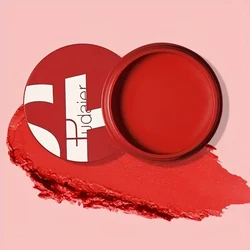 Pudaier Velvet Mousse Blush - Waterbestendig, verhelderend, langdurig, oliebestendig, multifunctioneel voor lippen, wangen, ogen