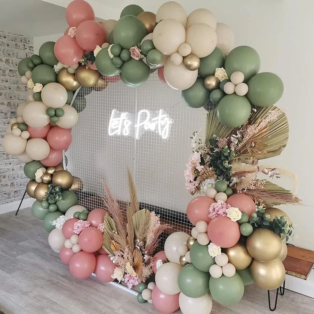 5/10/12inch Retro White Sand Balloons Skin Pink Brown Latex Balloon Birthday Party Wedding Baby Shower Decoration Helium Globos