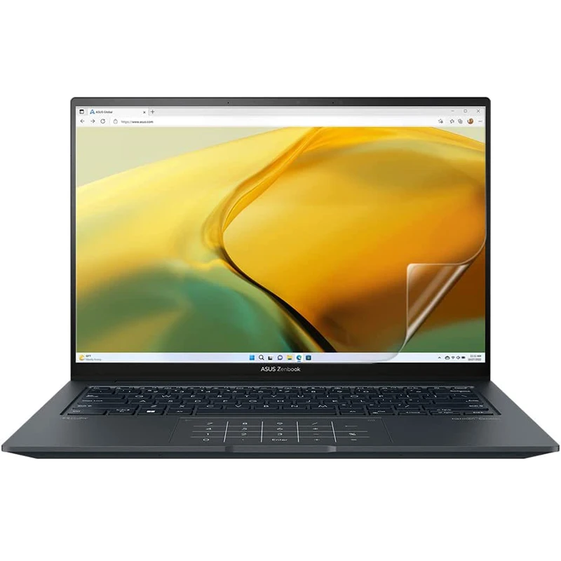 واقي شاشة لجهاز اسوس ، Zenbook 14X ، اوليد ، UX3404 ، UX3404Z ، UX3404V ، UX3404VA ، UX3404VC ، 16:10 ، 2 قطعة