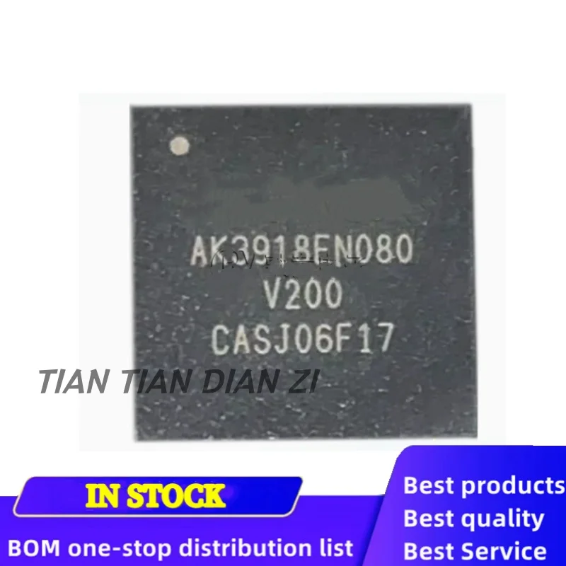 1pcs/lot AK3918EN080V200 AK3918EN080 QFN-80 ic chips in stock