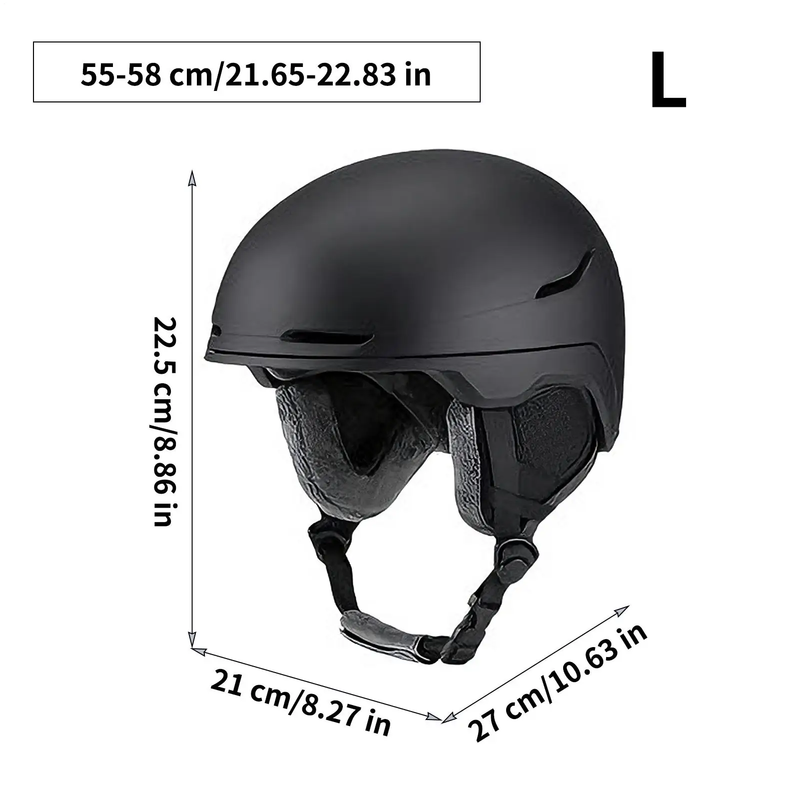 خوذة على الجليد قابلة للغسل وقابلة للتعديل للحماية، خوذة ركوب الدراجات للشباب والبالغين والنساء والرجال وكرة القدم على الجليد #6