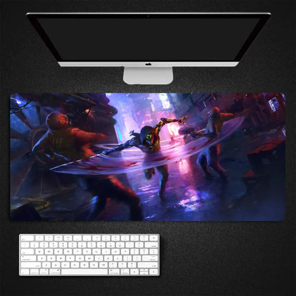 

Игровой коврик для мыши Ghostrunner, игровой коврик для мыши, большой коврик для мыши 900x400x2 мм, коврик для мыши Gamer Mause, ковер, стол для ПК