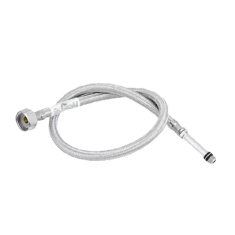 

Водонагреватель с плетеной трубой из нержавеющей стали 304, взрывозащищенный водопровод высокого давления, смеситель для раковины, остроконечный впускной шланг для воды