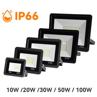 LED Flood Light IP66 Waterproof AC220V 10W 20W 30W 50W 100W 150W 200W 300W Spotlight Garden Street Gate Wall Floodlights Outdoor