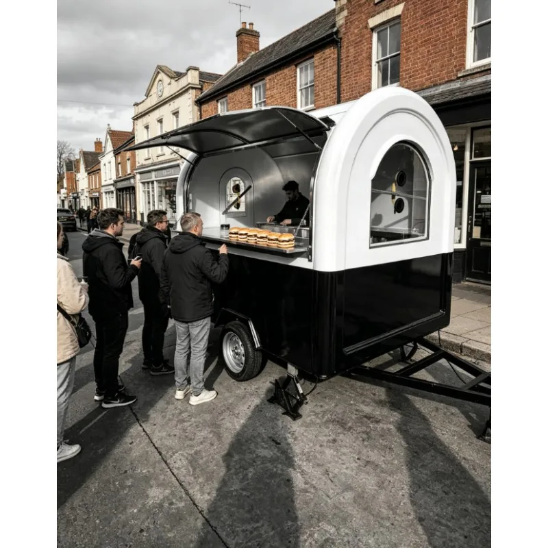 Customized Hot Selling Ice Cream Mobile Food Truck Hot Dog Food Cart Coffee Catering Concession Fast Food Trailer