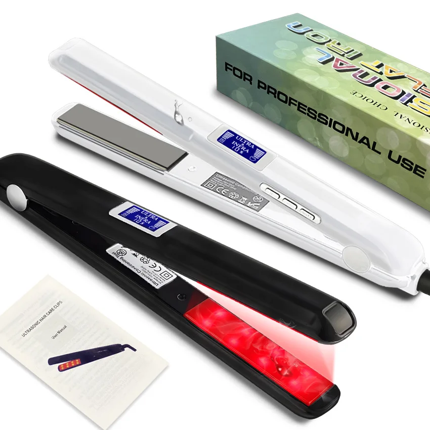 

Professional Low Temperature Infrared Ultrasonic Hair Straightener