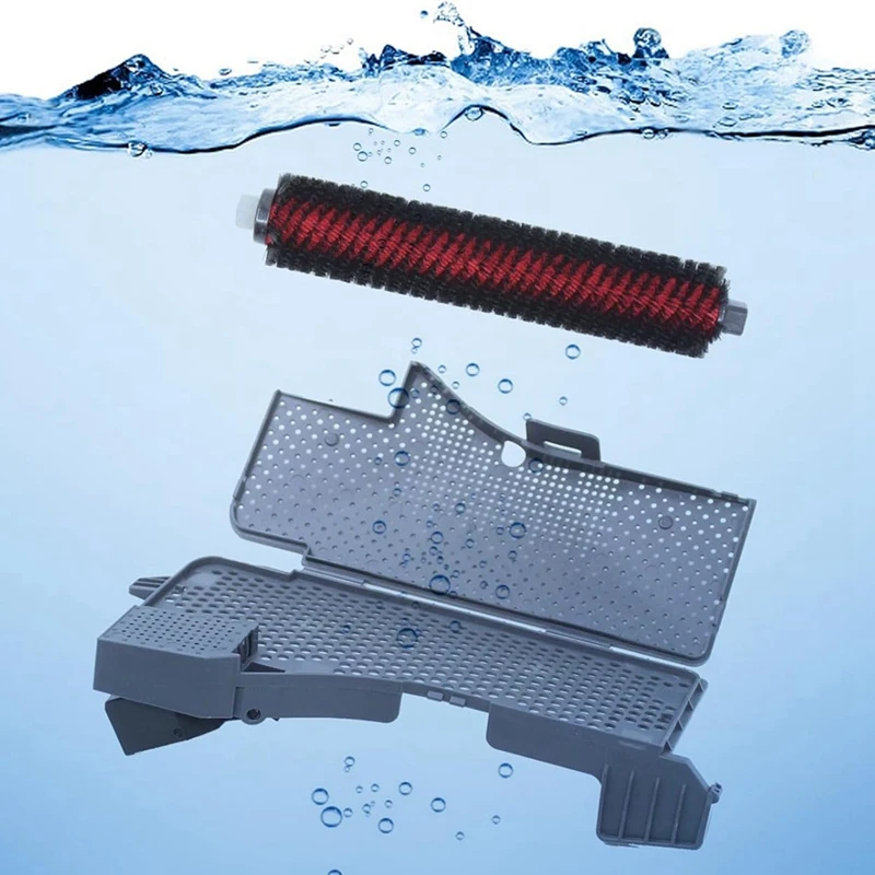 Maintenance Brush & Water Filter Assembly Parts For Roborock S7 Max Ultra Fully Automatic Empty Wash Fill Dock