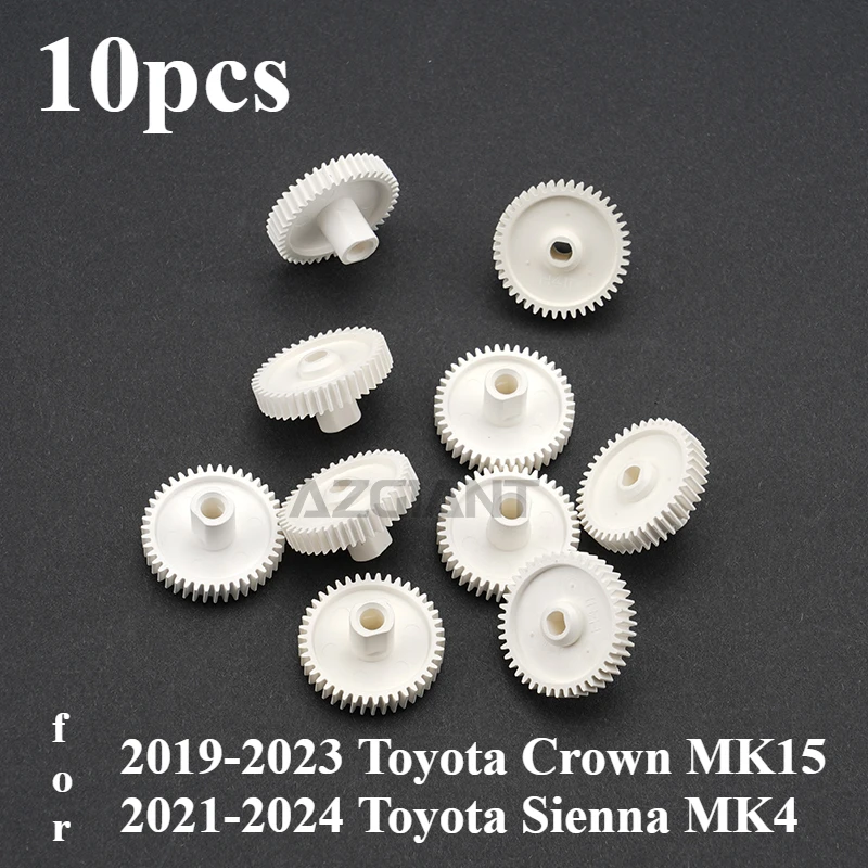 

AZGIANT 42T for Toyota Crown MK15 Sienna MK4 Car Side Rearview Mirror Folding Motor Internal Repair Gear Cog Accessoires 4/10pcs