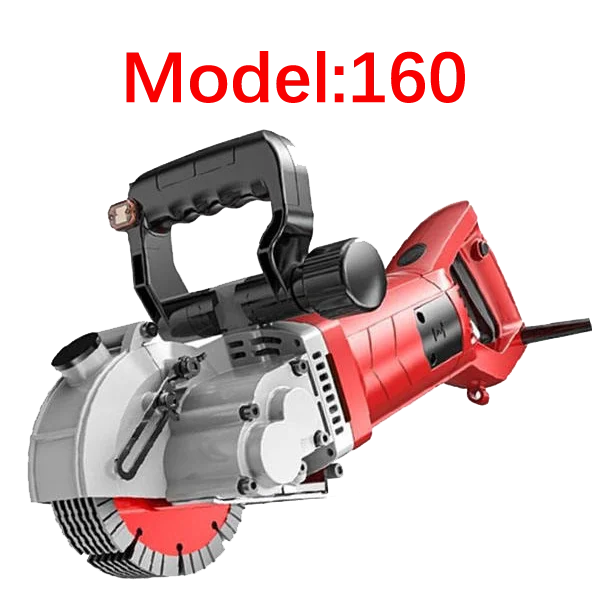 160 Wall Chaser 4800W Portable Power Tool Saw Cutting Machine Electric Cutter Wall Grooving Machine Concrete Wall Cutting Tools