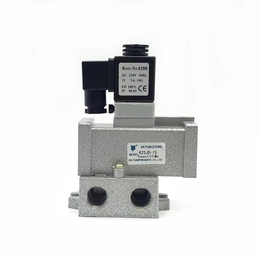 K23JD-15  Normally Closed G1/2'' Cut Off Valve DC24V AC220V DC24V Shut-off Valve