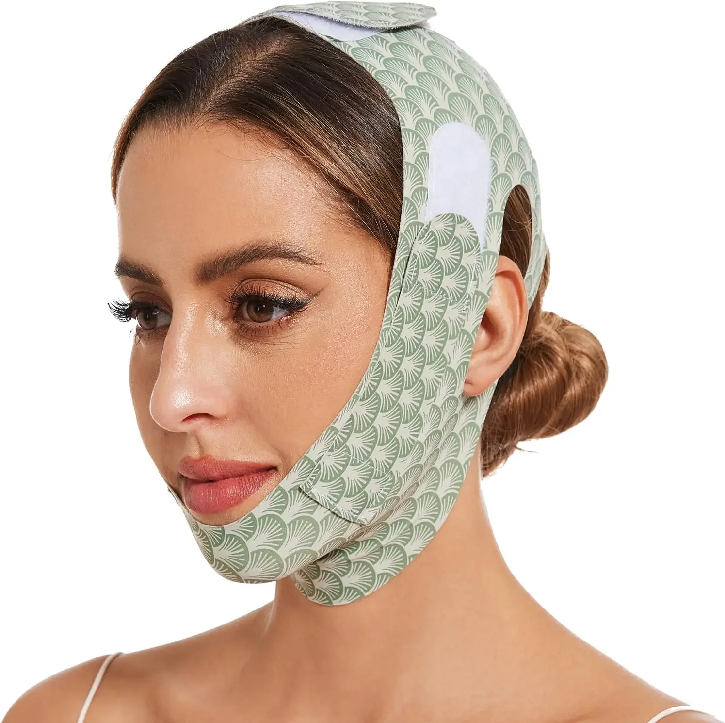 V-Linien-Maske, Kinnriemen zum Schlafen, Jawline Shaper, Jaw Exerciser für Frauen