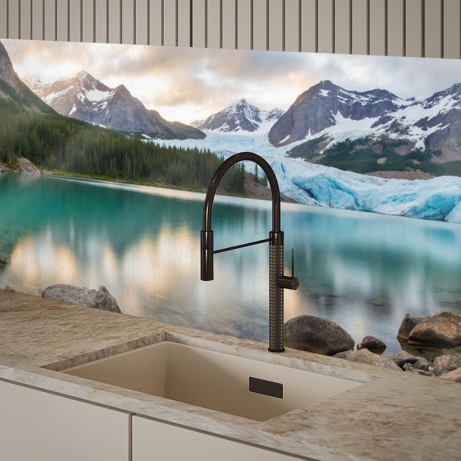 1 Roll of Modern Kitchen Backsplash Wall Decals, Self-Adhesive Vinyl Stickers, Easy to Install and Remove, Modern Home Decor.