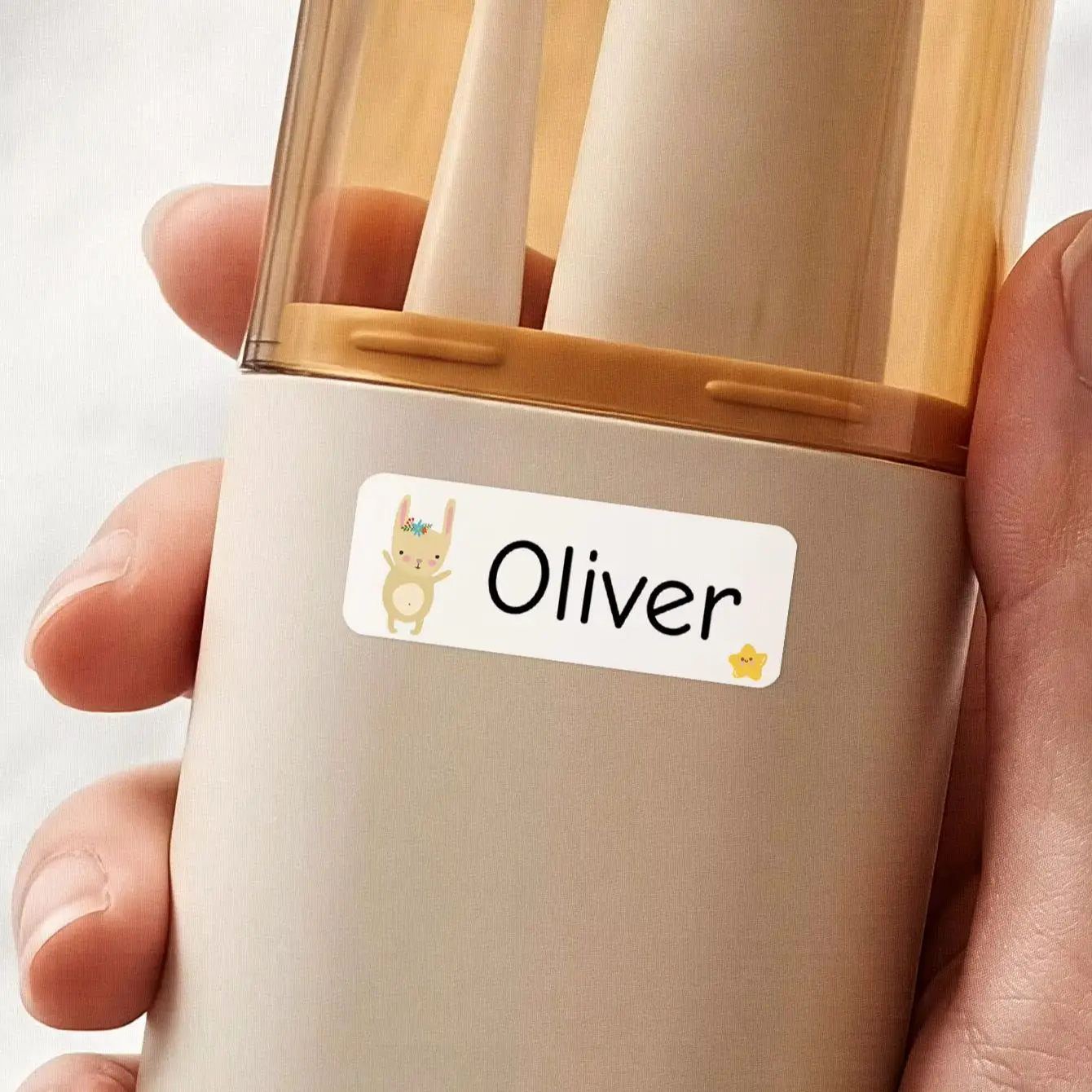 1-200Pcs Custom Personalized Waterproof Name Stickers Travel Luggage Snack Bags Storage Pouches Gift Box Labels