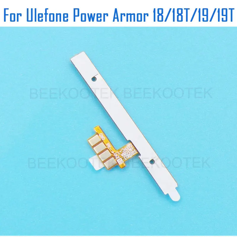 جديد وأصلي Ulefone Power Armor 18 18T Armor 19 19T تشغيل/إيقاف + زر الصوت مفتاح كابل مرن FPC للهاتف Ulefone Armor 18T