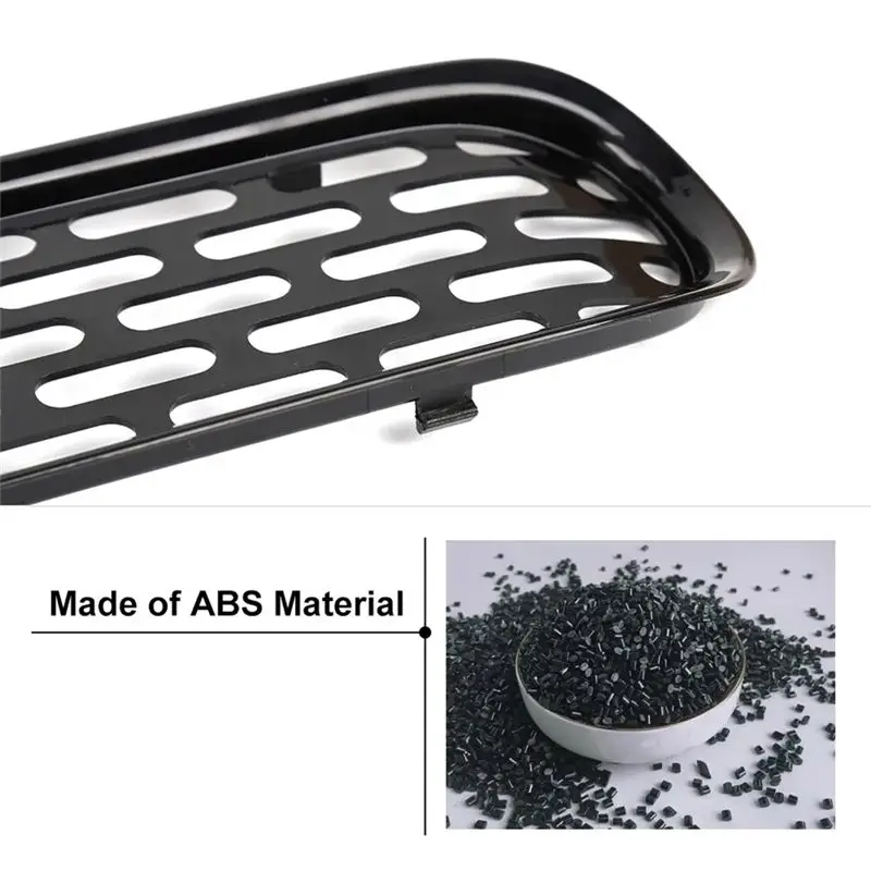 

Car Front Bumper Radiator Grills Cover Middle Net Grills For Ford Bronco 2021-2024 Car Exterior Accessories-A99D