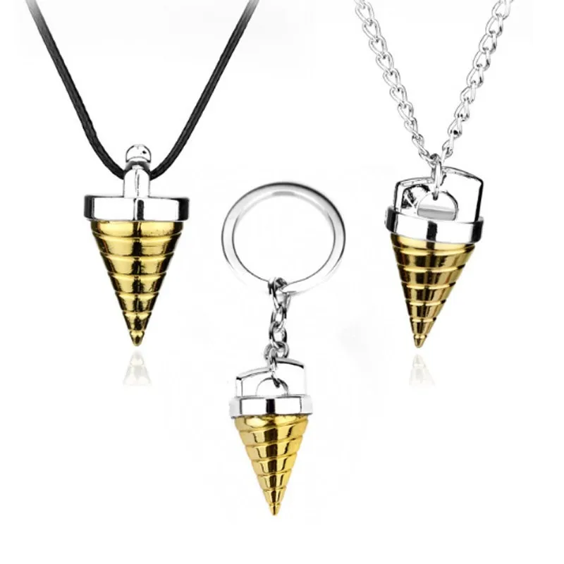 Dibujos animados Anime Tengen Toppa Gurren Lagann Core Drill colgante collar Cosplay joyería de moda accesorios regalo