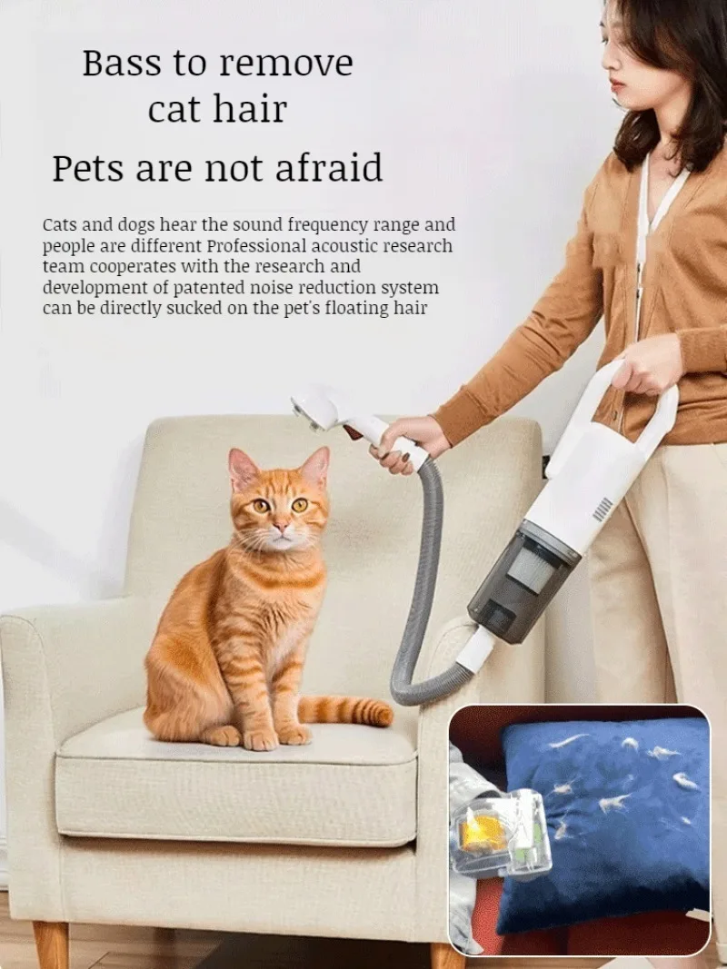 Multifunctional Handheld Vacuum Cleaner Free Your Hands] High-power Silent Vacuum Cleaner Powerful Electric Sweeper Cordless