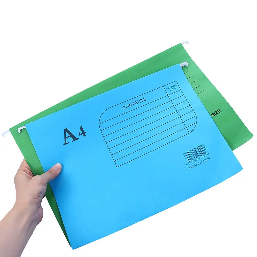 Desktop File Storage A4 FC Size Documents Organizer Hanging File Holder File Folders Suspension Folder A4 Suspension Files