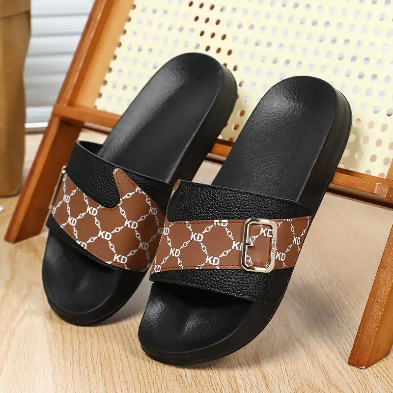 

2025 Summer Sandals Women Men Fashion Beach Sandals For Soft Light Slipper Anti-slip High Quality Casual Shoes Man Men's Sandals
