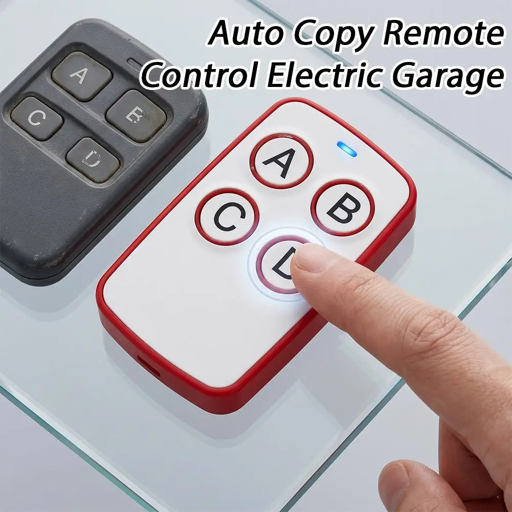 Universal Duplicator Garage Remote Controller Command Clone Self-copying Automation Gate 433MHz 433Mhz Fixed Code