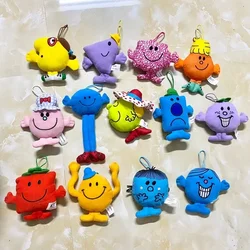 MrMenLittle Miss Anime Figure Kawaii Stuffed Plush Doll Cute Mr Tickle Chatterbox Pendant Toys Kids Boy Girl