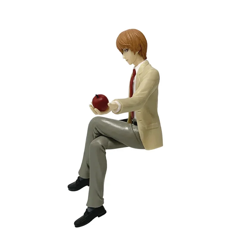 16cm Anime Death Note Light Yagami Noodle Stopper Preisfigur mit Apfel PVC-Modell Sammlerfigur für Sammler – Detail 9