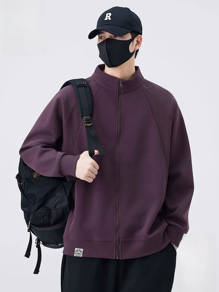 

PaulFrank Monkey Loose Fit Long Sve Casual Cardigan Sweatirt Men's Autumn New Sle Comfortable Cotton Polyester Coat