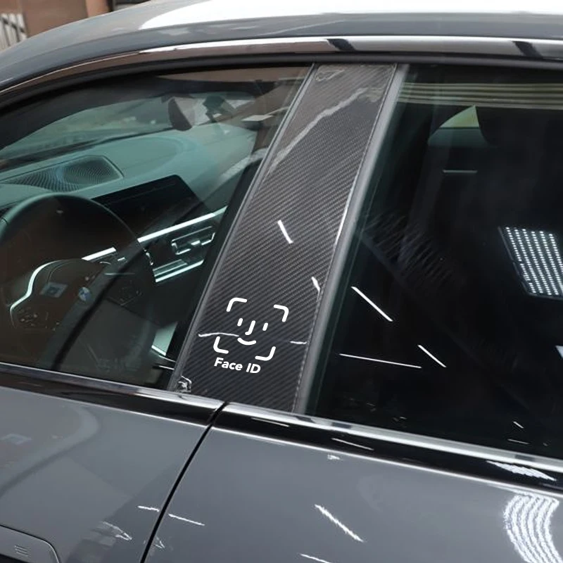 FACE ID decal,creative&funny stickers, Car funny accessories,for car truck&laptop!For a Unique and Personalized Look!