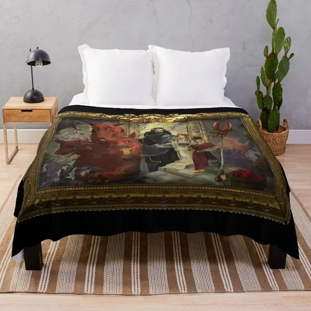 

Hades game ,painting Throw Blanket Extra Large Throw Camping Kid'S blankets ands Blankets