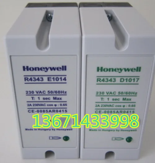 Honeywell Honeywell Flame Detector R4343D1017 Ion Bar Flame Monitoring Controller