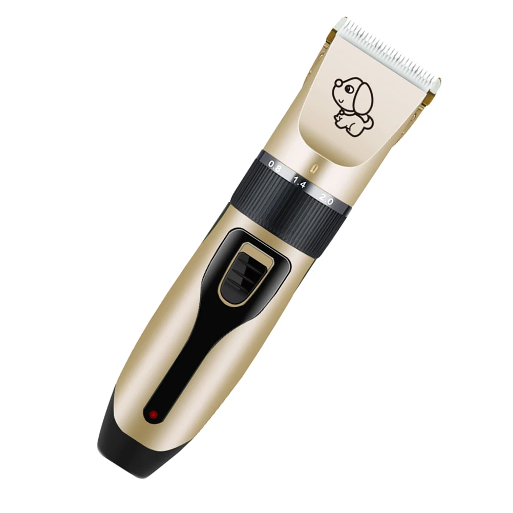 

Rechargeable Electric Pet Clipper Grooming Kit For Dogs Cordless Hair Trimmer 5 Guide Combs 0.8-2.0Mm Quiet Design Usb Powered