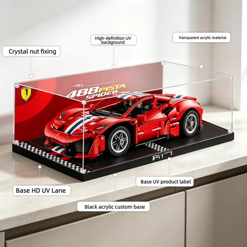 Vetrina in acrilico per esporr - Acrylic Display Case For Technical Car recensione e prezzo