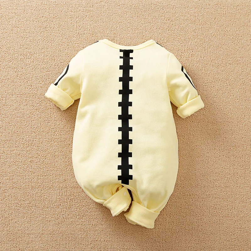 Spring and Autumn Boys and Girls Anime Cosplay Baby Clothing Cotton Long Sleeve Bodysuit