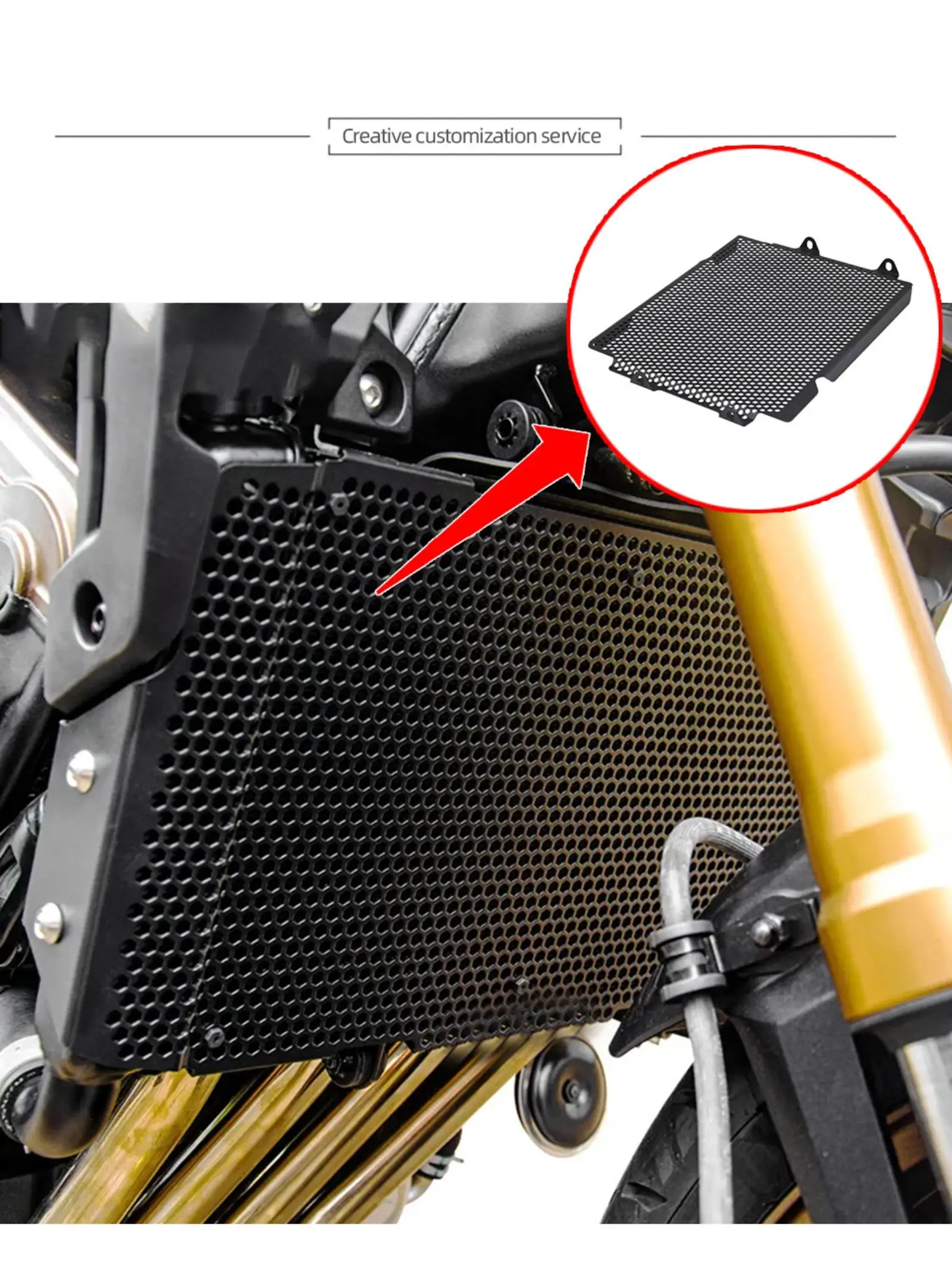 Radiator Grille Guard Cover Protector For Yamaha MT07 TRACER 700 TRACER 7/GT