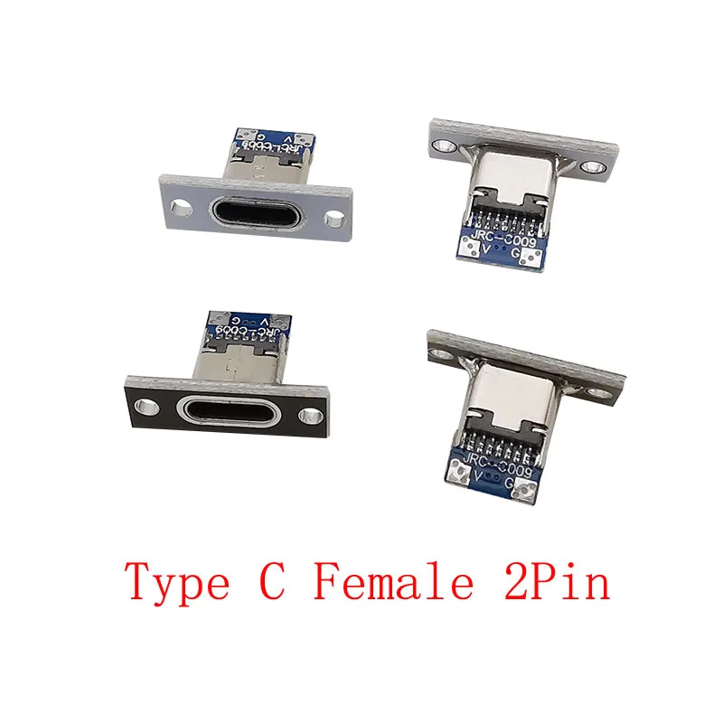 5Pcs Usb Type C Fem…