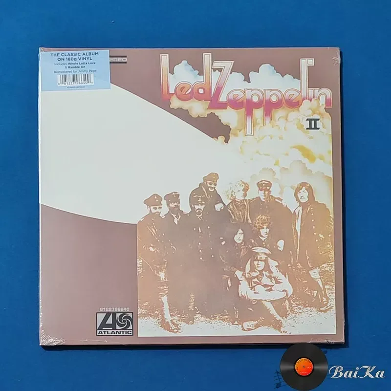 Disco de Vinilo Led Zeppelin II 2 LP para Tocadiscos de Vinilo