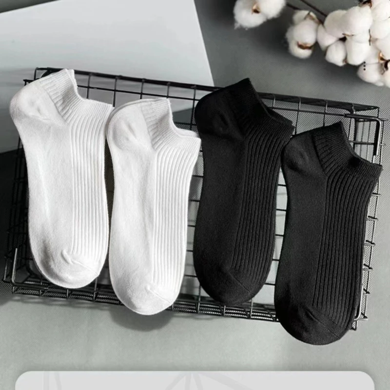 5 pares de calcetines tobilleros para mujer, acogedores que absorben la humedad, deportes de compras para uso diario, con calzado deportivo, zapatos planos