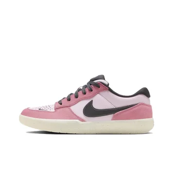 Nike sb force 58 baixo tênis masculino e feminino clássico retro sapatos de tabuleiro antiderrapante e resistente ao desgaste sapatos casuais amortecimento rosa