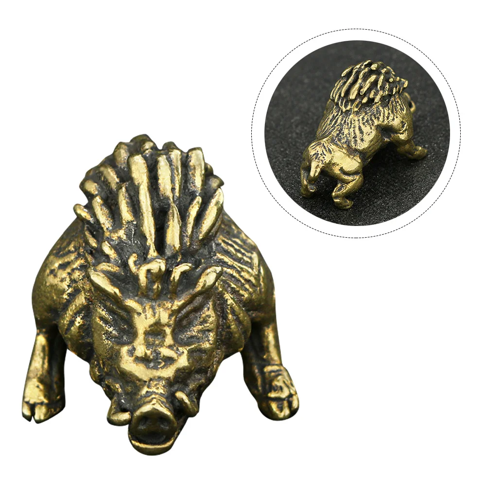 

Pure Copper Decorative Ornament Creative Shape Desktop Adornment Suitable for Home Office Living Room Miniature Statue