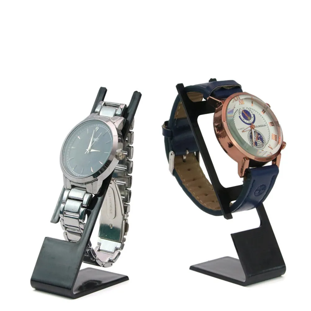 

6Pcs Watch Display Racks Attractive Plastic Watch Holders for Personal Use Gift Presentation Display Stands for Watches Jewelry