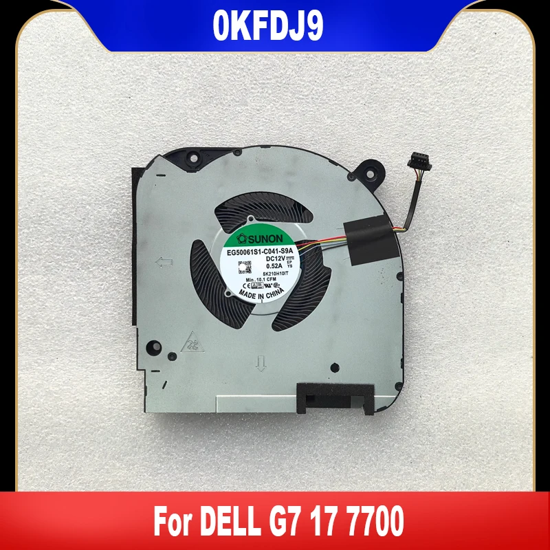 

0KFDJ9 New Original For DELL G7 17 7700 Laptop GPU Cooling Fan KFDJ9