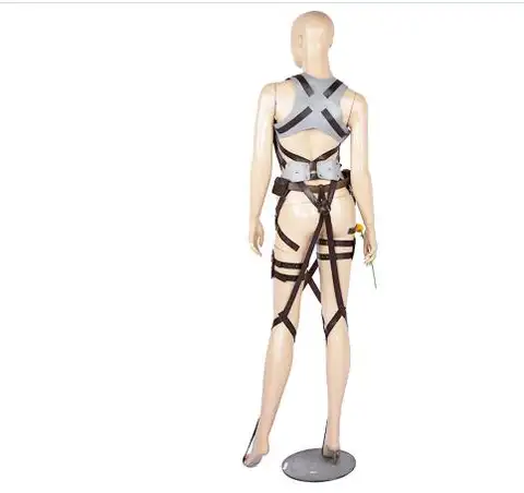Attack on Titan Shingeki no Kyojin Recon Corps Harness belt hookshot Costume Adjustable Belts cosplay belts