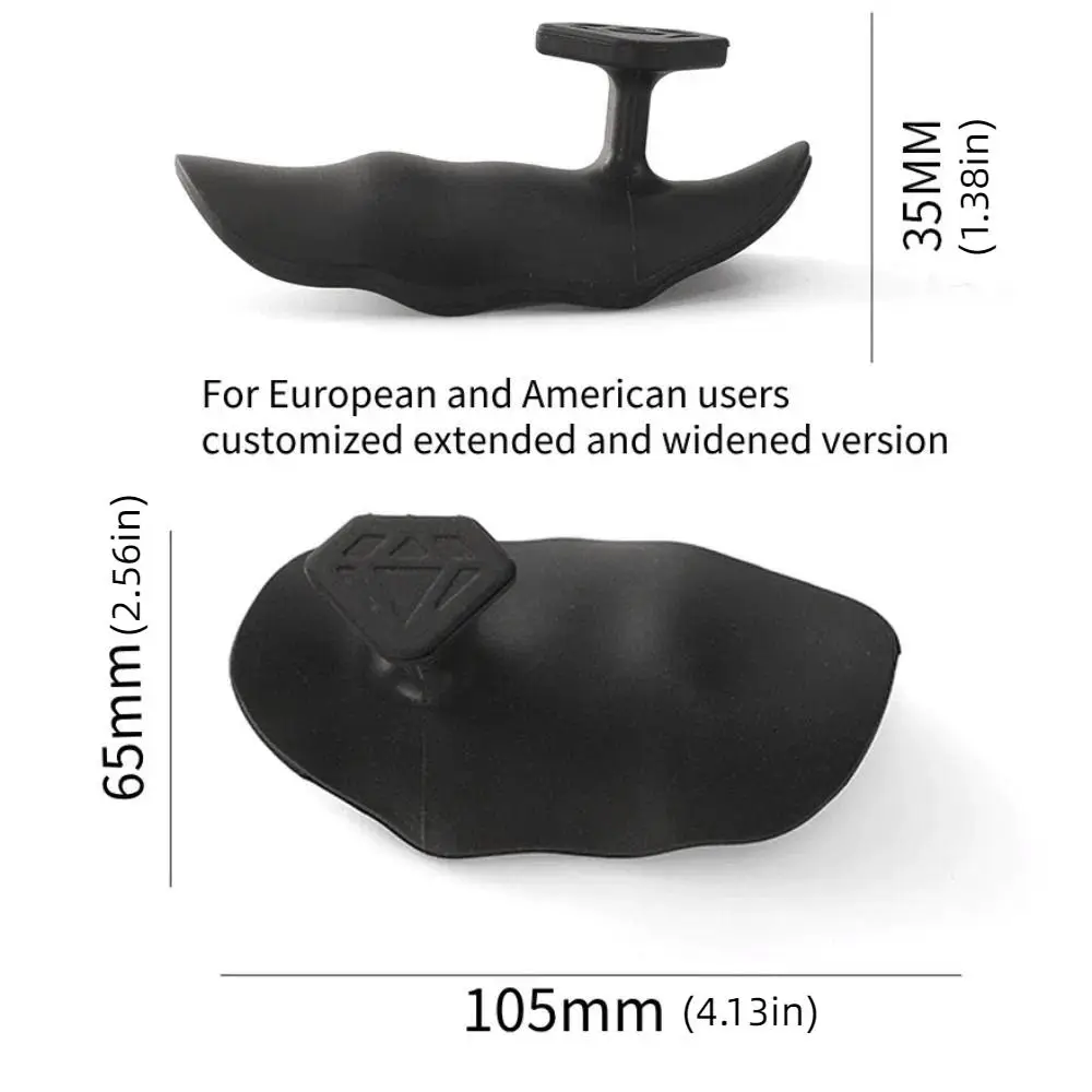 Fortalecedor de agarre antideslizante, entrenador de dedos elástico sin sudor, empuñaduras de entrenamiento portátiles transpirables para levantamiento de mancuernas, 1 par