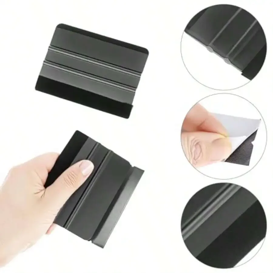 Vinyl Wrap Tool Set Car Window Tint Application Kit Squeegee Felt Scraper For Auto Film Installation