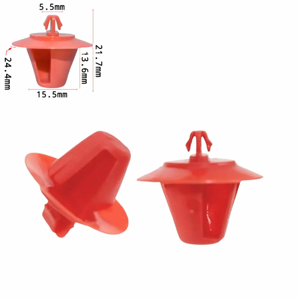 10/50/100x Quick Installation Car Inner Lining Side Skirt Damping Clip for Megane 09-17 Automotive Accessories 7701047651