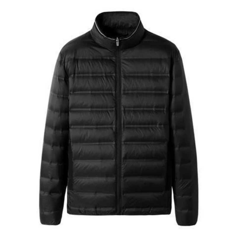  سترة رجالية متعددة الاستخدامات بمقاس كبير بتصميم نحيف لمقاسات كبيرة وخفيفة الوزن ودافئة ومناسبة للأنشطة الشتوية #4