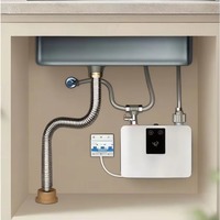 3000W to 5500W ceb 110V 220V 230V 240V tankless instant electric water heater for kitchen sink