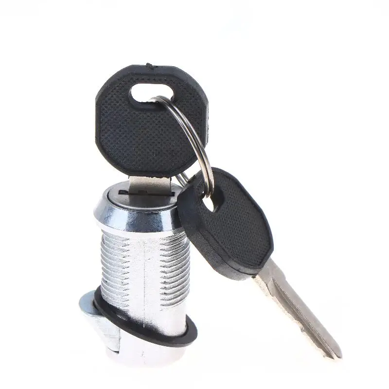 Zinc Alloy Cylindrical Lock Cabinet Lock Door Lock Useful Lock Padlock With 2 Keys For Secure File Drawer Door Mailbox RV Truck