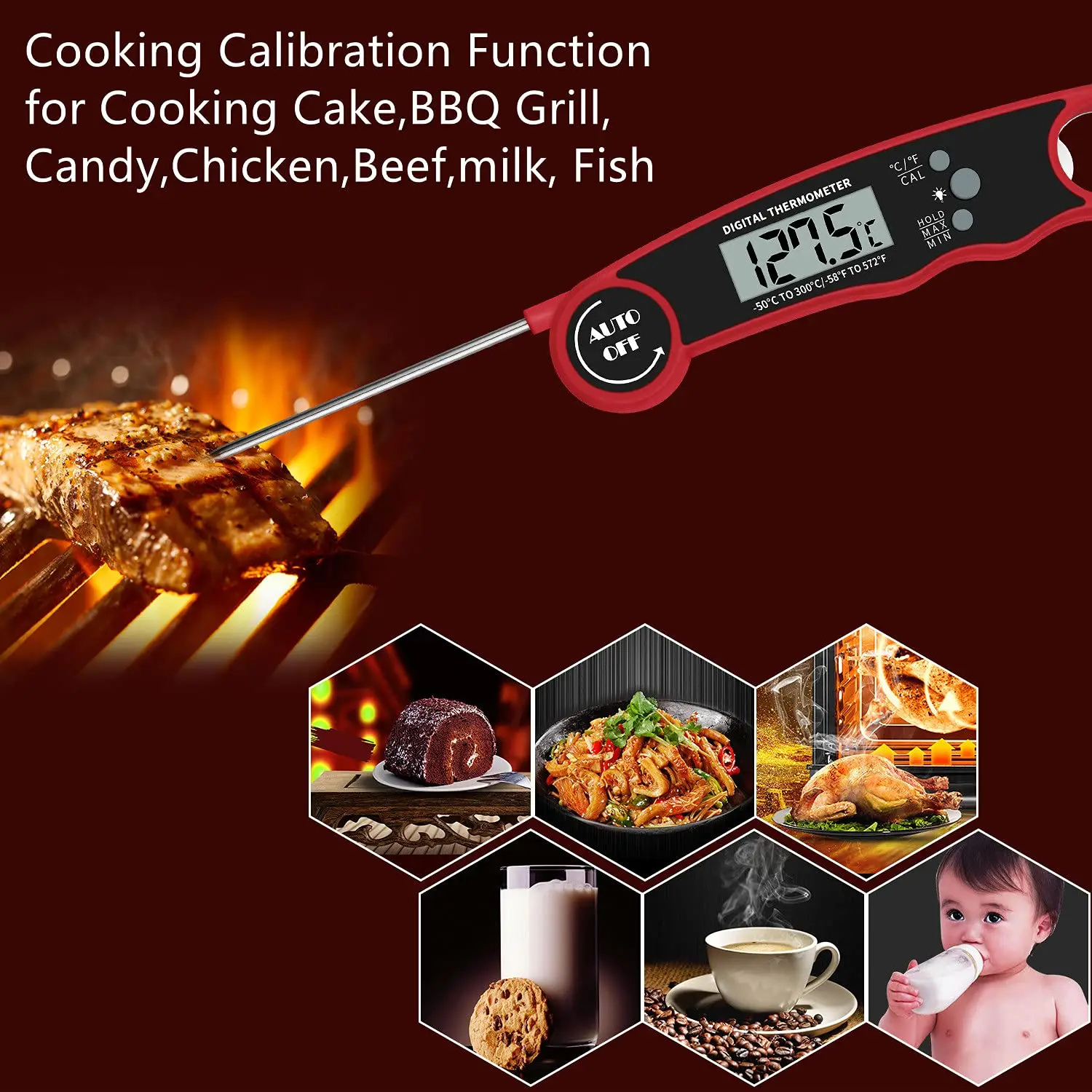 Thumbnail 4 - #17 Cooking Thermometers Deals & Discounts