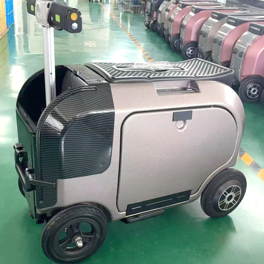 

2026 new arrivals High Quality Large Capacity Rechargeable Electrical Luggage Travel Smart Luggage for Smooth Riding